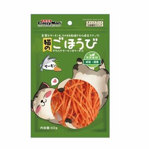 Лакомство для кошек Japan Premium Pet Японская лапша «Приятного аппетита» на основе сёмги, 50 г