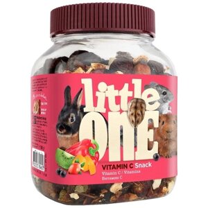 Лакомство для кроликов, хорьков, грызунов Little One Snack Vitamin C, 180 г