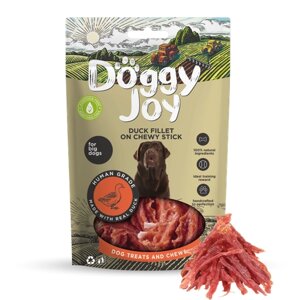 Лакомство для собак Doggy Joy "Филе утки на жевательной палочке" 90г