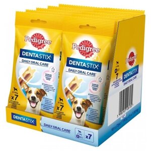 Лакомство для собак Pedigree Denta Stix для малых пород, 1100 г 110 г х 10 уп. (шоу бокс)