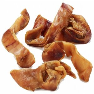 Лакомство для животных, дегидрированные деликатесы из натурального мяса, свиные уши, 0.5 кг