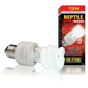 Лампа Exo Terra Reptile UVB для террариума (13 Вт, 15,5 x 5 x 5 см)