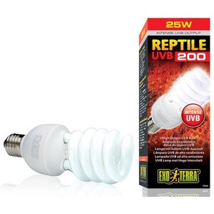 Лампа лампа галогенная Exo Terra Reptile UVB200 (PT2341) , 25 Вт