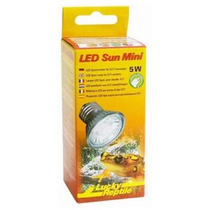 Лампа светодиодная LUCKY reptile "LED sun mini 5вт"германия)