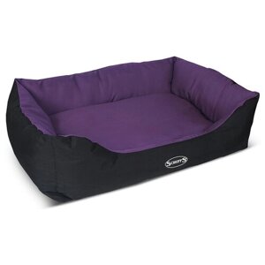 Лежак для кошек Scruffs Expedition Box Bed 50х40х12 см 50 см 40 см фиолетовый 12 см