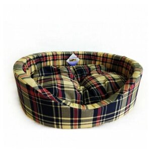 Лежак для собак Бобровый дворик, размер 4, размер 64х49х20см.