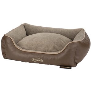 Лежак для собак и кошек Scruffs Chateau Box Bed 60х50х19 см 60 см 50 см коричневый 19 см