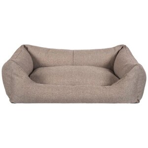 Лежак для собак и кошек Tappi Шабли прямоугольный с подушкой бежевый 55 х 40 х 18 см (1 шт)