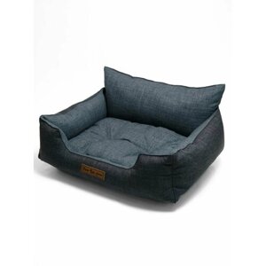 Лежанка-диван 60х55х25см для собак, кошек со съёмной подушкой