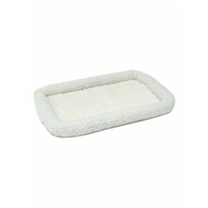 Лежанка MidWest Pet Bed для собак и кошек флисовая 77х52 см белая