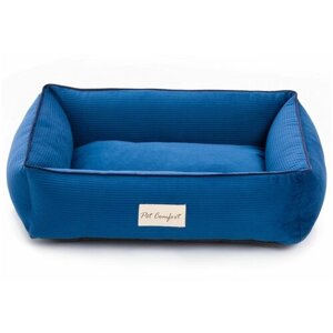 Лежанка Pet Comfort для собак и кошек Golf Vita 03 размер XS 45х55 см, синий