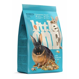 Little One Корм для кроликов, пакет 900 г * 4 шт