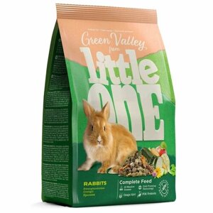 Little One "Зеленая долина" Корм из разнотравья для кроликов, пакет 750 г * 4 шт