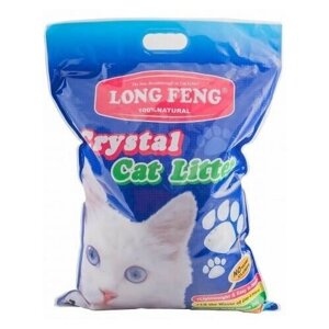 Long Feng Crystal наполнитель для кошачьего туалета, силикагелевый, впитывающий, 10 л
