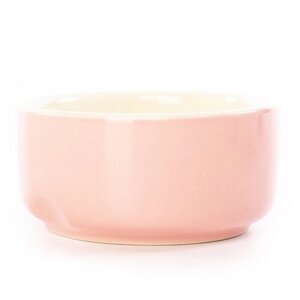 Миска керамическая для мелких пород собак и кошек SCRUFFS "Classic Food", розовая, 8х8х4см, 100мл (Великобритания)