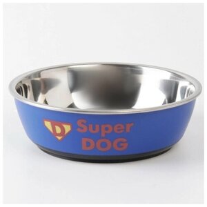 Миска стандартная "Super dog", 450 мл 6256167