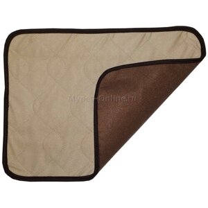 Многоразовая пеленка для собак Osso Fashion Comfort, размер 60х70см, коричневый