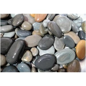 Морская галька микс / натуральный камень 2-5см 1кг