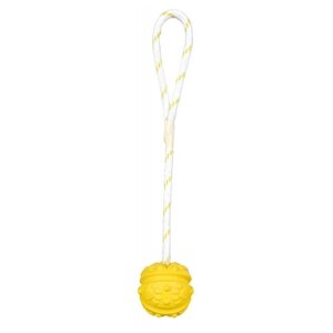 Мяч на веревке, Trixie (товары для животных, 7 см, цвета в ассортименте, 33482)