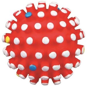 Мячик для собак TRIXIE Мяч игольчатый с пищалкой (3428), в ассортименте, 1шт.