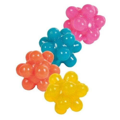 Набор игрушек для кошек TRIXIE Balls with Bumps (4534), разноцветный, 4шт.