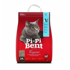 Наполнитель для кошачьего туалета PI-PI BENT классик - Пи-Пи-Бент наполнитель комкующийся для туалета кошек (10 кг)
