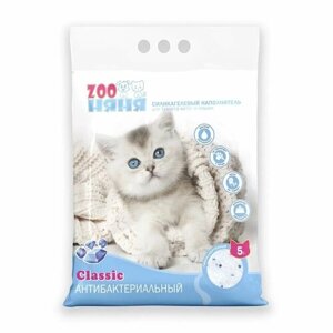 Наполнитель для кошачьего туалета силикагелевый Zoo-Няня Классик 2 кг