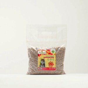 Наполнитель кукурузный гранула "Пижон" , 2 кг впитываемость до 4 л (комплект из 6 шт)