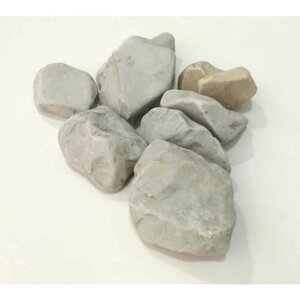 Натуральный природный камень 4 кг, для аквариума и растений, галька "Белое море" 40-70 мм.