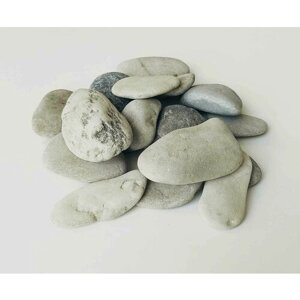 Натуральный природный камень 4 кг, грунт для аквариума и растений, галька "Каспийская" 20-40 мм.