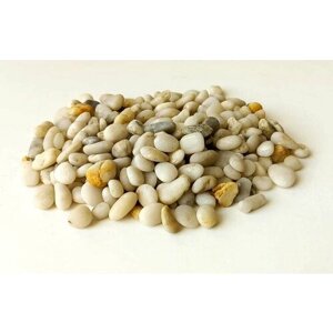Натуральный природный камень 4 кг, грунт для аквариума и растений, жемчужная галька 5-10 мм.