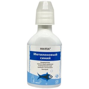 Nilpa Метиленовый синий средство для профилактики и очищения аквариумной воды, 230 мл, 252 г