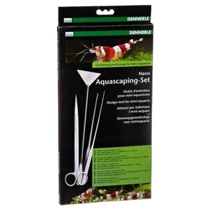 Ножницы для аквариума Dennerle Nano Aquascaping-Set, набор