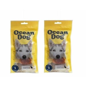 Oceandog Лакомство для собак из сушеного плавательного пузыря атлантической Трески,40 г,2 шт
