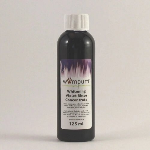 Отбеливающий тоник для шерсти Wampum (Whitening Violet Rinse), 125 мл
