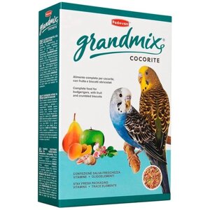 Padovan grandmix cocorite корм для волнистых попугаев (1 кг х 4 шт)