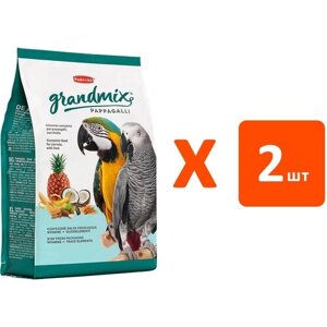 Padovan grandmix pappagalli корм для крупных попугаев (2 кг х 2 шт)