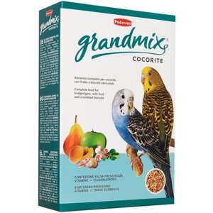 Padovan корм Grandmix Сocorite для волнистых попугаев, 400 г