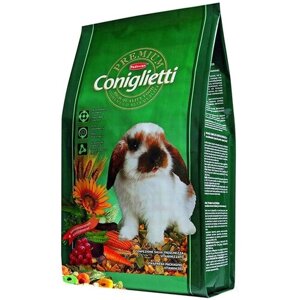 PADOVAN PREMIUM CONIGLIETTI корм для декоративных и карликовых кроликов (500 гр х 4 шт)