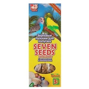 Палочки для попугаев, витамины и минералы, 3 шт, 90 г