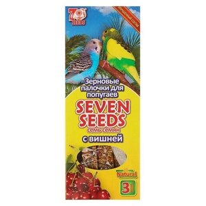Палочки Seven Seeds для попугаев с вишней, 3 шт, 90 г