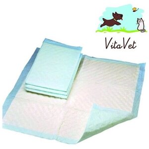 Пеленки VitaVet Pure&Soft, впитывающие, 60х60 см, 30 шт