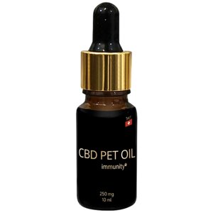 Пищевая добавка для животных iPet CBD PET OIL Immunity конопляное масло