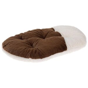 Подушка для собак и кошек Ferplast Relax Soft 65/6 65х42х6 см 65 см 42 см коричневый/белый 6 см
