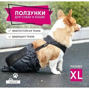 Ползунки для собак и кошек, сумка конверт, размер XL