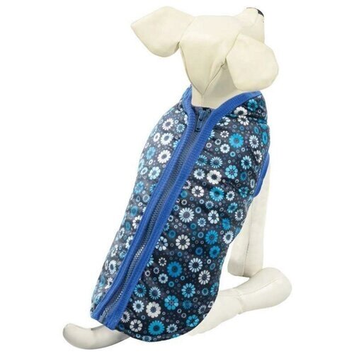 Попона Triol "Цветик-семицветик" для собак, утепленная с молнией на спине, XL, размер 40см