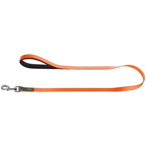 Поводок для собак HUNTER Convenience 1.2 м 15 мм neon orange
