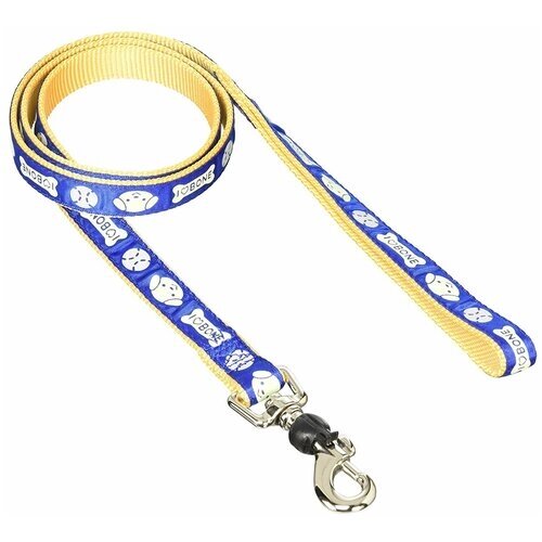Поводок для собак Japan Premium Pet с накопительной флюоресценцией Хотару (Ночной светлячок), синий, размер M