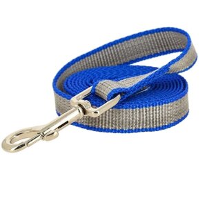 Поводок для собак КАСКАД Капрон усиленный 2 м 25 мм синий