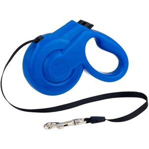 Поводок-рулетка для собак Fida Styleash ленточная (XS) 3 м голубой